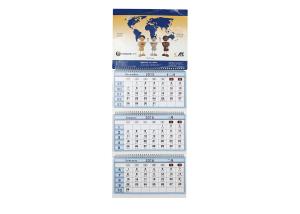 China Customizable Art Paper Wall Calendars Logo Print Coated And Glossy Laminated factory