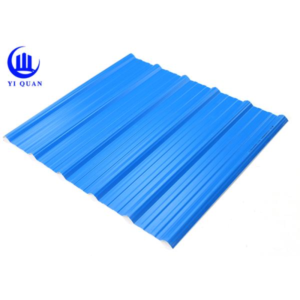 2.0mm PVC Roofing Sheet 1130mm Width Fireproof Waterproof