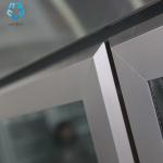 Upper Double Glass Door Stainless Steel Freezer 4 Door Commercial