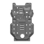 4x4 Exterior Accessory Toyota FJ Cruiser Chassis Skid Plate in Silver Alloy