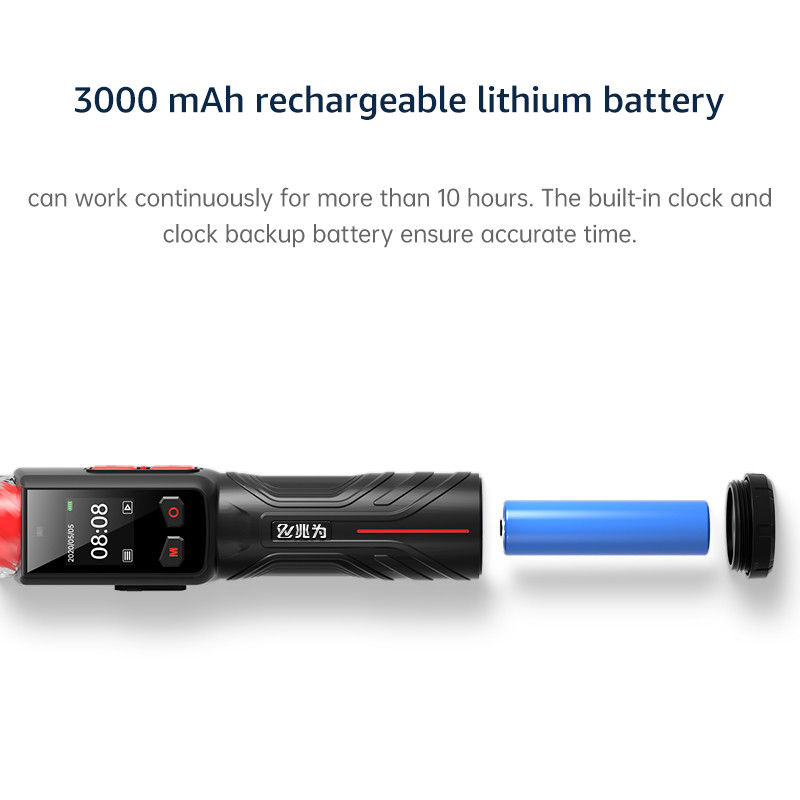 Electrochemical Sensor Commercial Breathalyzer / Red Baton Breathalyzer Fuel Cell Sensor