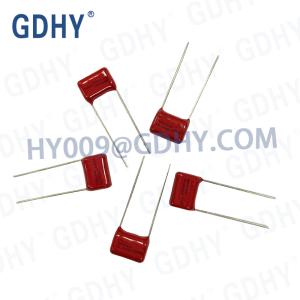 China 10MM 104nF CBB Polypropylene Film Capacitor 400VDC IEC 60384-16 factory