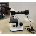 Quadplex Nosepiece Upright Metallurgical Microscope Reflecting Halogen
