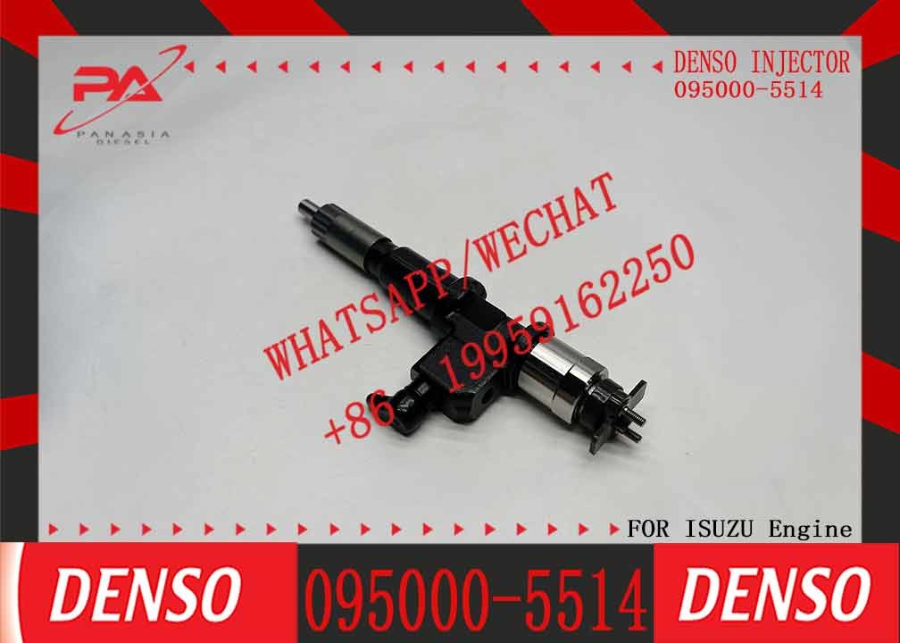High Quality Common Rail Injector 095000-5512 095000-5513 095000-5514 for 6WF1 6WG1 Diesel Nozzle