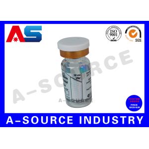 Custom Peptide Bottle Labels Waterproof Sticker Printing
