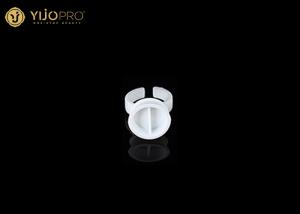 China Disposable Plastic Tattoo Ink Rings , Micro Tattoo Pigment Container Holder factory