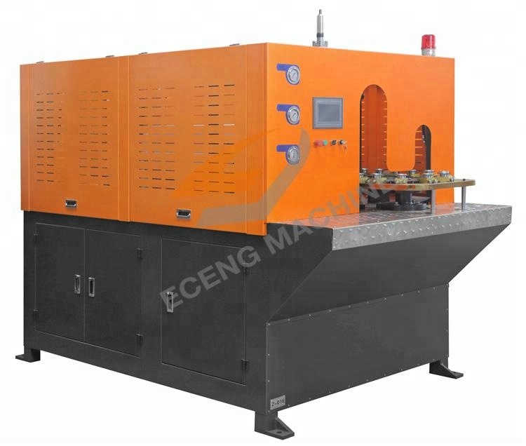 50ml-2000ml Automatic PET Bottle Blowing Machine 27kw Stretch Blow Molding