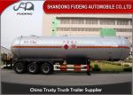 55 Cubic LPG Tank Trailer Medium Pressure Round Shape Steel Tank Body