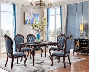 China Classic Design 6 Seater Royal Dining Table OY-CT09 factory