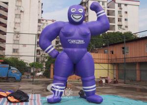 China Customized Funny Inflatable Muscle Man For Anytime Fitness Inflatable Advertising products factory