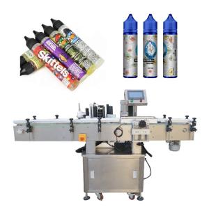 China Wood Packaging Automatic Labeling Machine Electric Driven For Glass Bottle factory