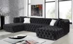 Plywood Commercial Hotel Lobby Furniture Sectional Velvet Sofa Sets