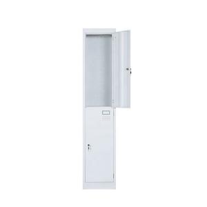 China Steel furniture student storage clothes gym 2doors metal locker factory