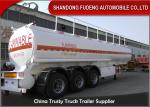 3 axles fuel tanker trailer 40000 liters fuel Tanker trailer gasoline transport