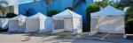 Aluminum Big Hexagon Pop Up Canopy Garden Gazebo Tents 3x3M 4x4.5M 3x6M