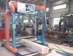 Horizontal 600mm 36 Inch Chainsaw Mill 5.5Kw Log Sawing Machine