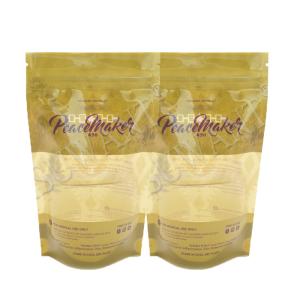 China Metalized Mylar Food Bags Biodegradable Gravure Printing With Clear Window factory