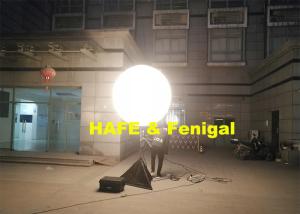 China 90cm Lighted Decorative Stand Halogen Balloon For Christmas factory