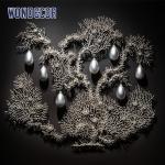 Weather Resistance Contemporary Metal Wall Sculptures Art Coral Pearl