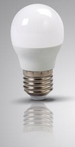China LED G45 6w E14/27 dimmable plastic cover aluminum IC 85-165v 175-265v indoor bedroom Indoor intelligent decoration lamp factory