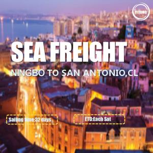 China International Sea Freight From Ningbo To San Antonio Chile South America factory