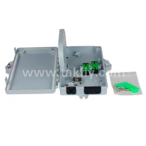 China Telecommunication Subscriber Loop FTTH Fiber Optic Termination Box 100*80*25 for Fast Connection factory