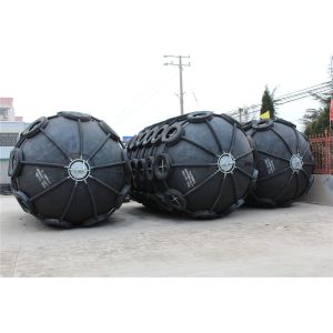 Pneumatic Marine Fenders 3.3x6.5m Natural Rubber Yokohama Design