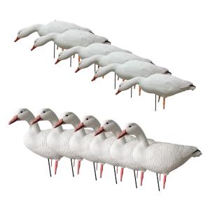 China 76x23x23cm EVA Foam Floating Snow Goose Decoys Full Body Customized For Hunting factory