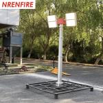 Fire Truck Mounted 6m pneumatic telescopic mast 4x180W LED Lights