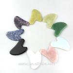 14cm Mini Crystal Jade Gua Sha Stone Face Massager