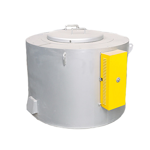 PLC Control System Aluminum Holding Furnace With 3 Phase Power Supply And Compressed Air 0.6-0.8MPa