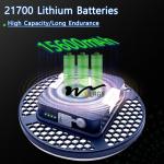 15600mah Rechargeable LED Magnet Flashlight Camping Led Fishing Lantern
