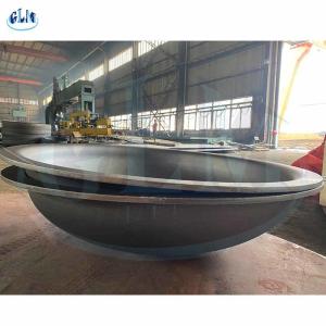 China Aluminum Ellipsoidal Dish End Pressure Vessel End Cap 10000mm For Storage Tank factory