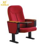 Auditorium Seat Powder Coating Feet PU Cold Foaming Church Hall Chairs