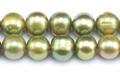 Grass Green Potato String Loose Fresh Water Pearl Beads for Jewelry Making