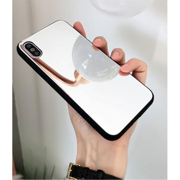 Girly Makeup Iphone 7 Plus Protective Case Electroplated Finish Mirror