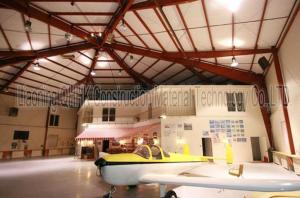 China Prefabricated Industrial Wide Span Hangar Steel Structure Building factory