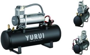 China Heavy Duty Durable Portable Compressed Air Tank For Cars Fast Inflation Black factory