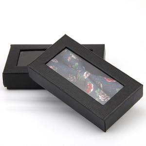 China Snakeskin Pattern Gray Cardboard Garment Boxes , Corrugated Tie Gift Box factory
