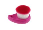 Single Makeup Brush Facial Cleansing Brush With Red And White Hair