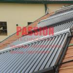 100 Tubes Vacuum Tube Solar Collector 3000L Non Pressure Solar Heating System