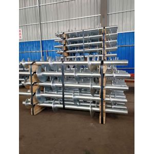 Solar Panel Mounting Foundation Use Steel Structure Helical Drilling screw pile