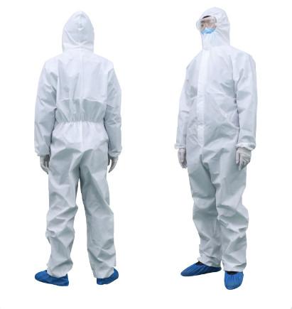 Disposable Medical Virus Protective Clothing Sms Non Woven Isolation Suit For