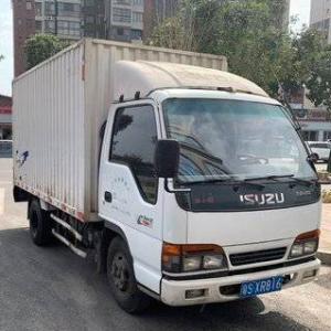 China Isuzu Used Cargo Truck 90hp 4x2 Model Year 2012 Euro 3 factory