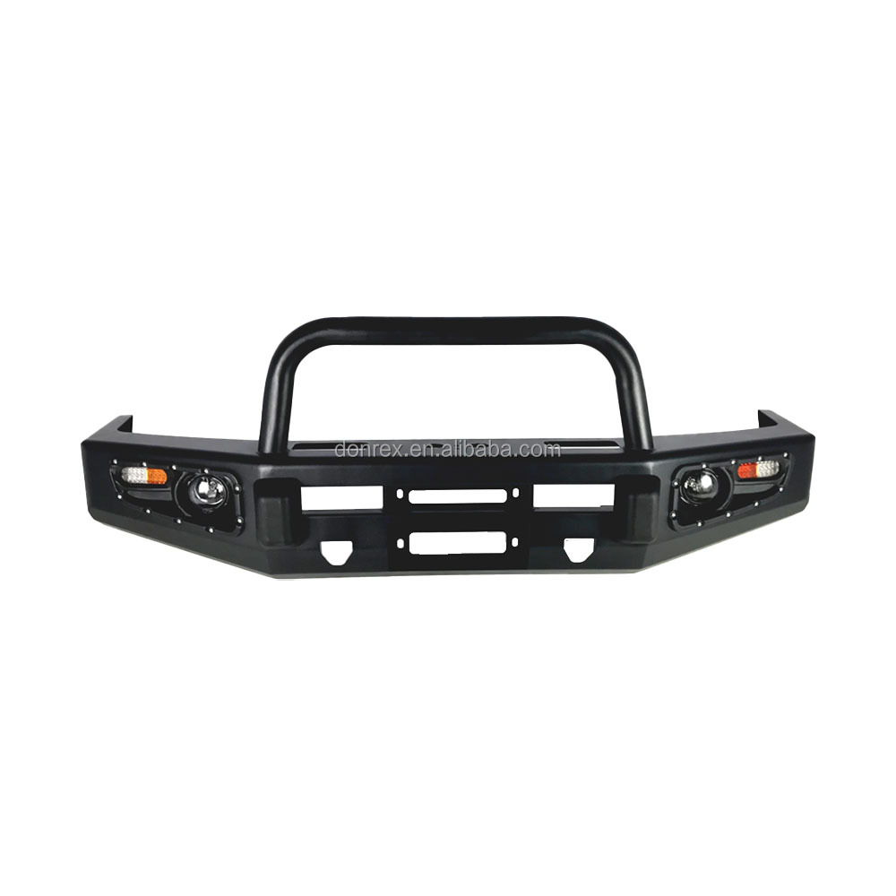 Powder Coated Off Road Accessories Australian Base Hilux Front Steel Bumper for Toyota