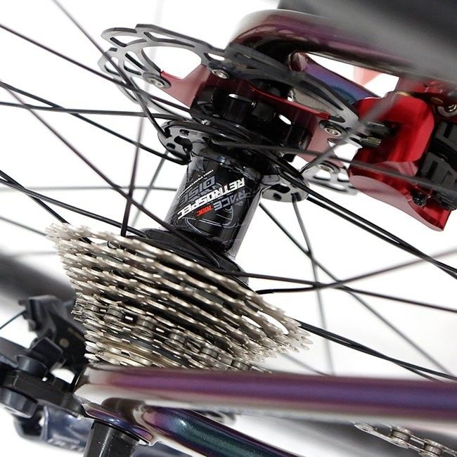 Full Inner Cable Carbon Fiber Road Bike Carbon Integrated Handlebar Carbon Wheels 700c