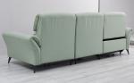 BN Modern Style Leather Sofa Living Room Technology Cloth Three-Seater Sofa