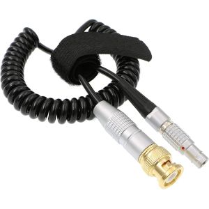 BNC To Lemo 5 Pin Male ARRI Mini TIME Code Cable For Sound Devices ZAXCOM