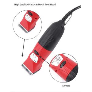 Low Noise Dog Fur Clippers Customised Low Vibration Easy Cleaning Portable