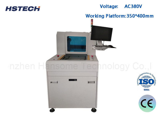 Single Platform Automatic PCB Depaneling Router Machine Small Size Rat Bite